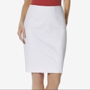The Limited White Pencil Skirt
